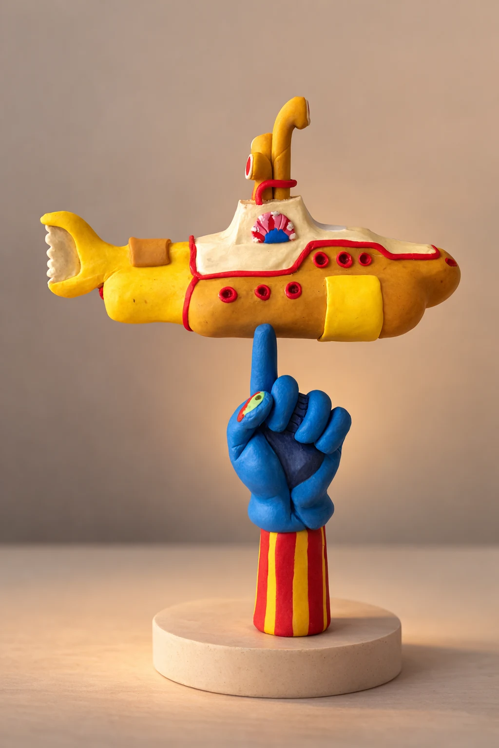 Yellow Submarine Escultura
