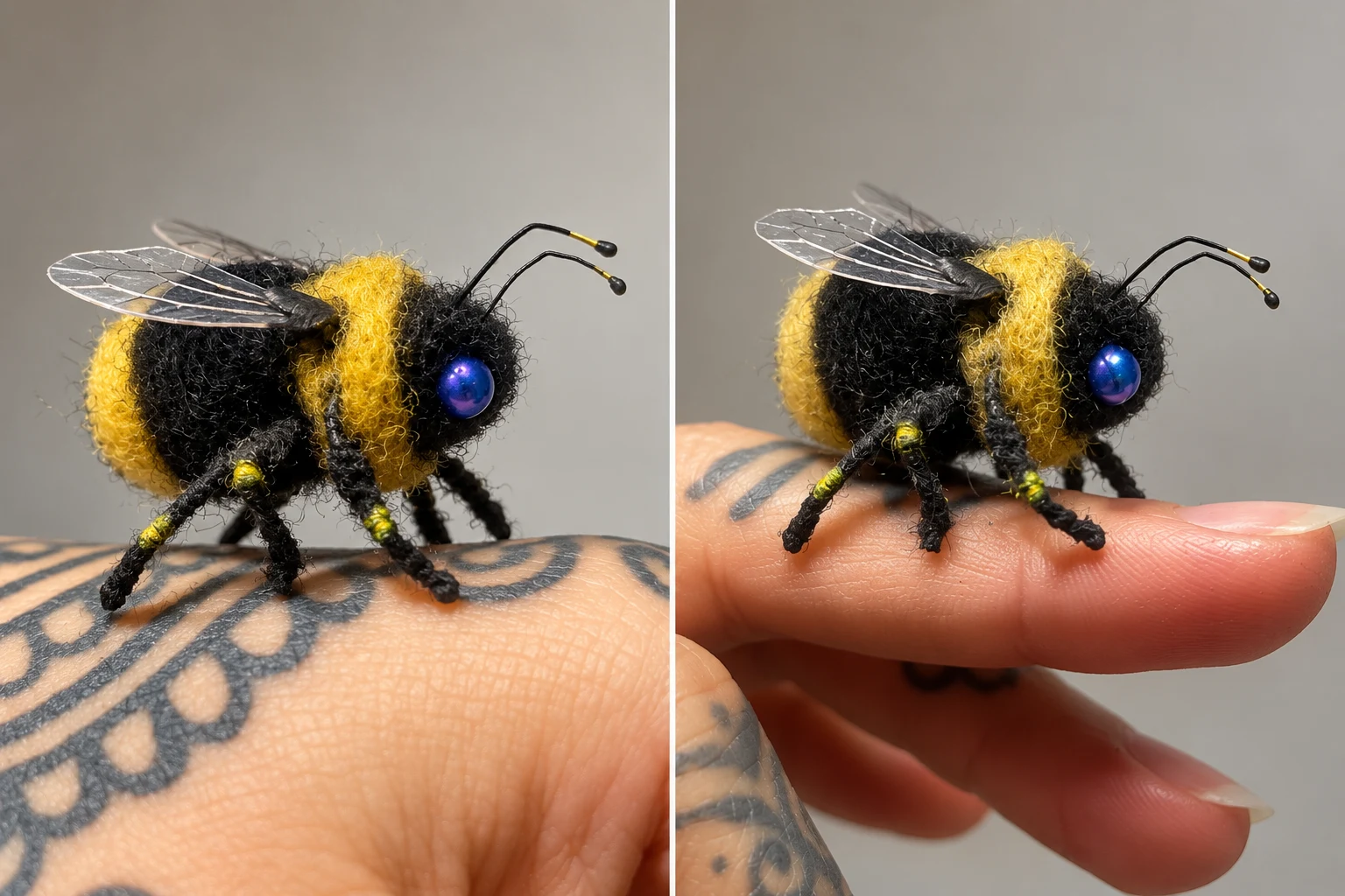 Desigual Abeja de fieltro