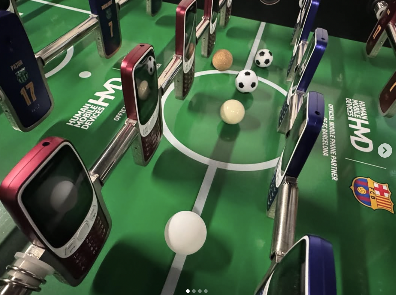 FCB HMD Futbolín / Custom Foosball table